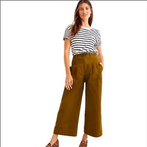Madewell Pleated Super Wide Leg Pants Size 10